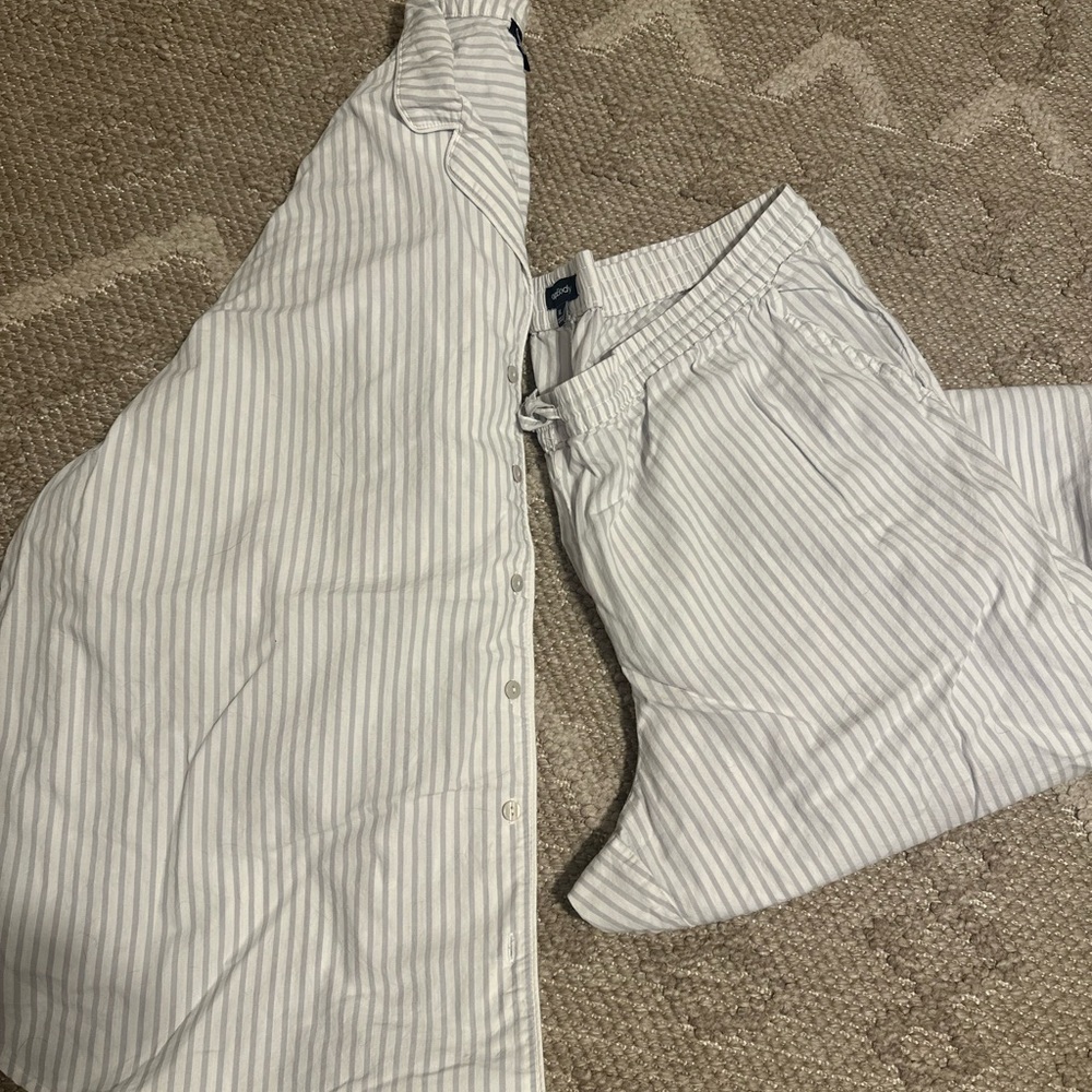 Gap Body Striped Women's Pajama Set